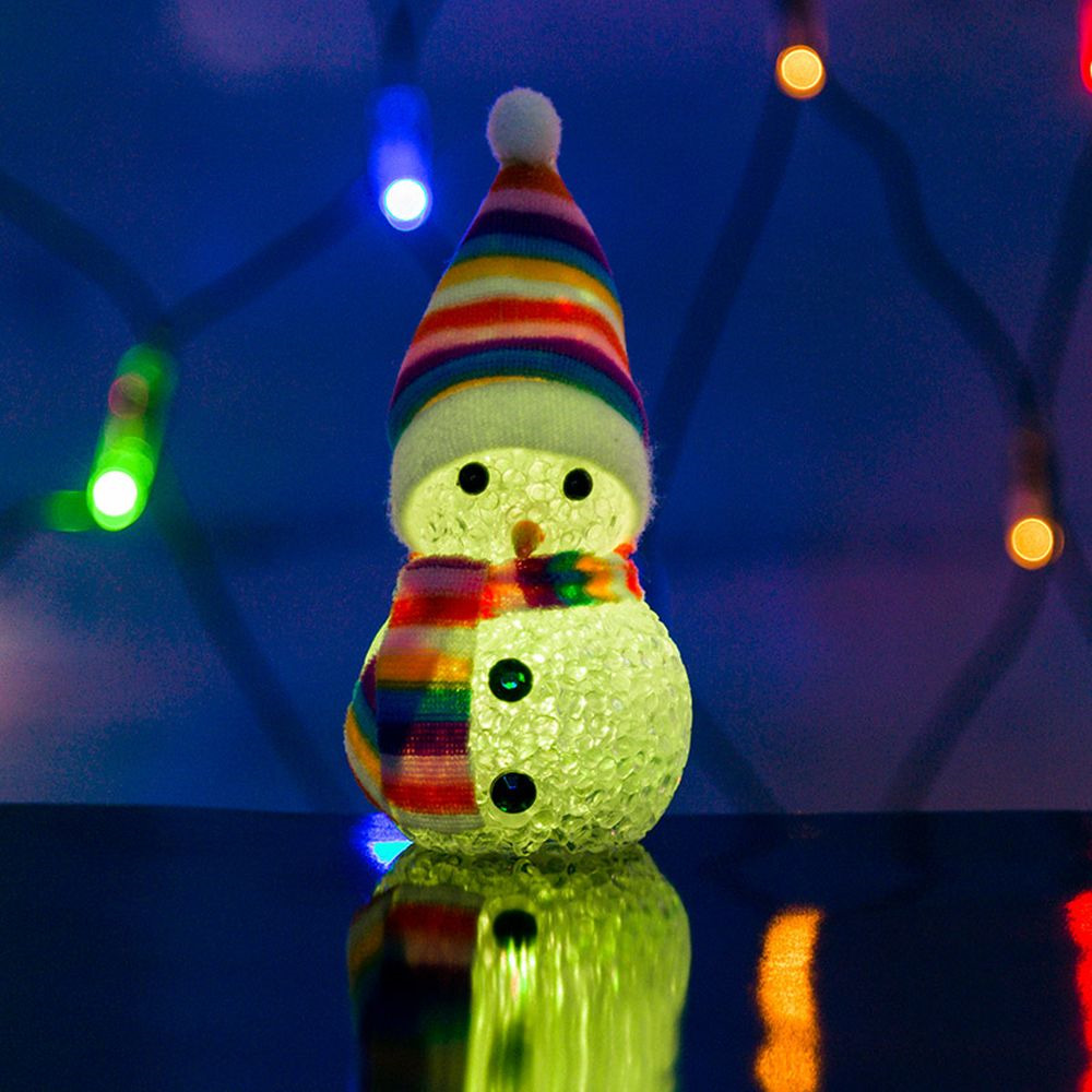 Светодиодная фигура &quot;Снеговик&quot; со сменой цветов оптом - Фото №3